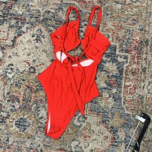 Red bathing suit brand new